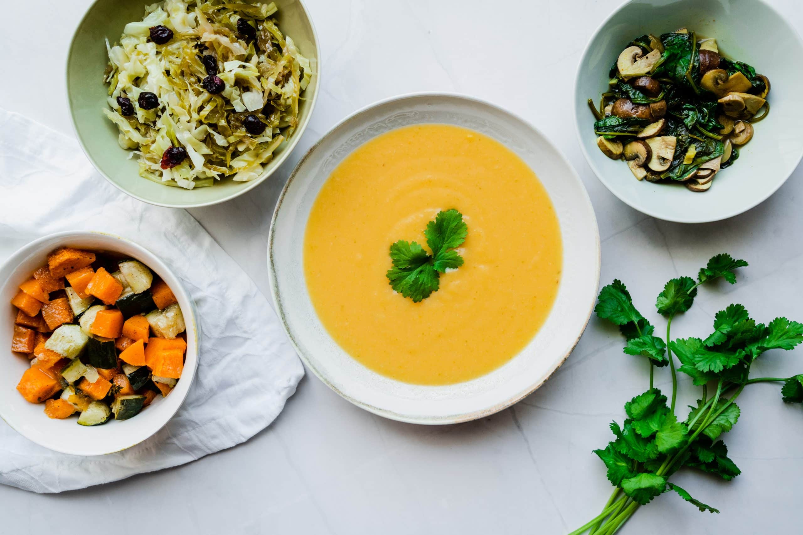 Sopas cremosas sem batata - Nutricionista Raquel Luís